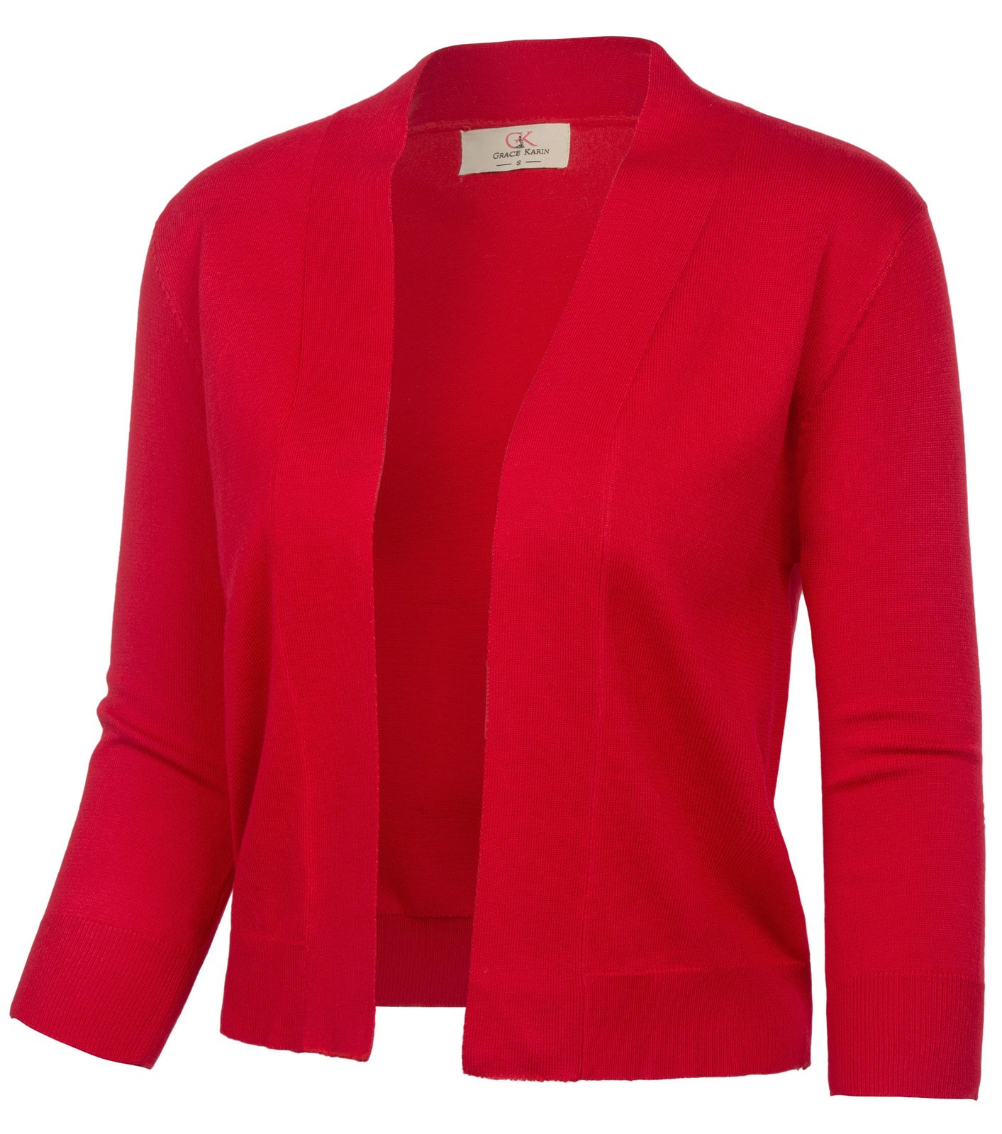 GRACE KARIN Women Cardigan Sweaters Lightweight Knit Cropped Cardigans Trendy 3/