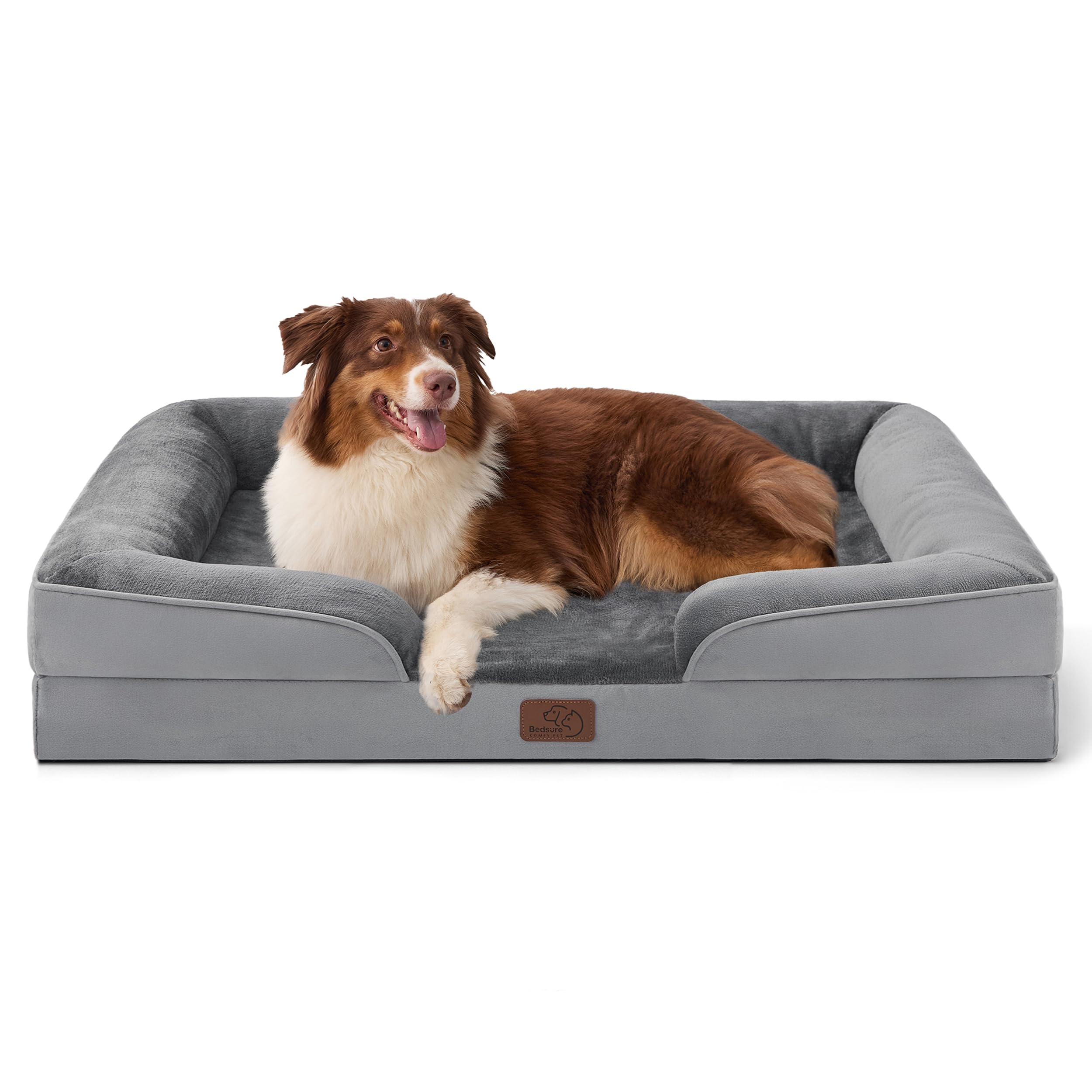 Bedsure Orthopedic Dog Beds Large Sized Dog Washable Original Design | 35" Dog C