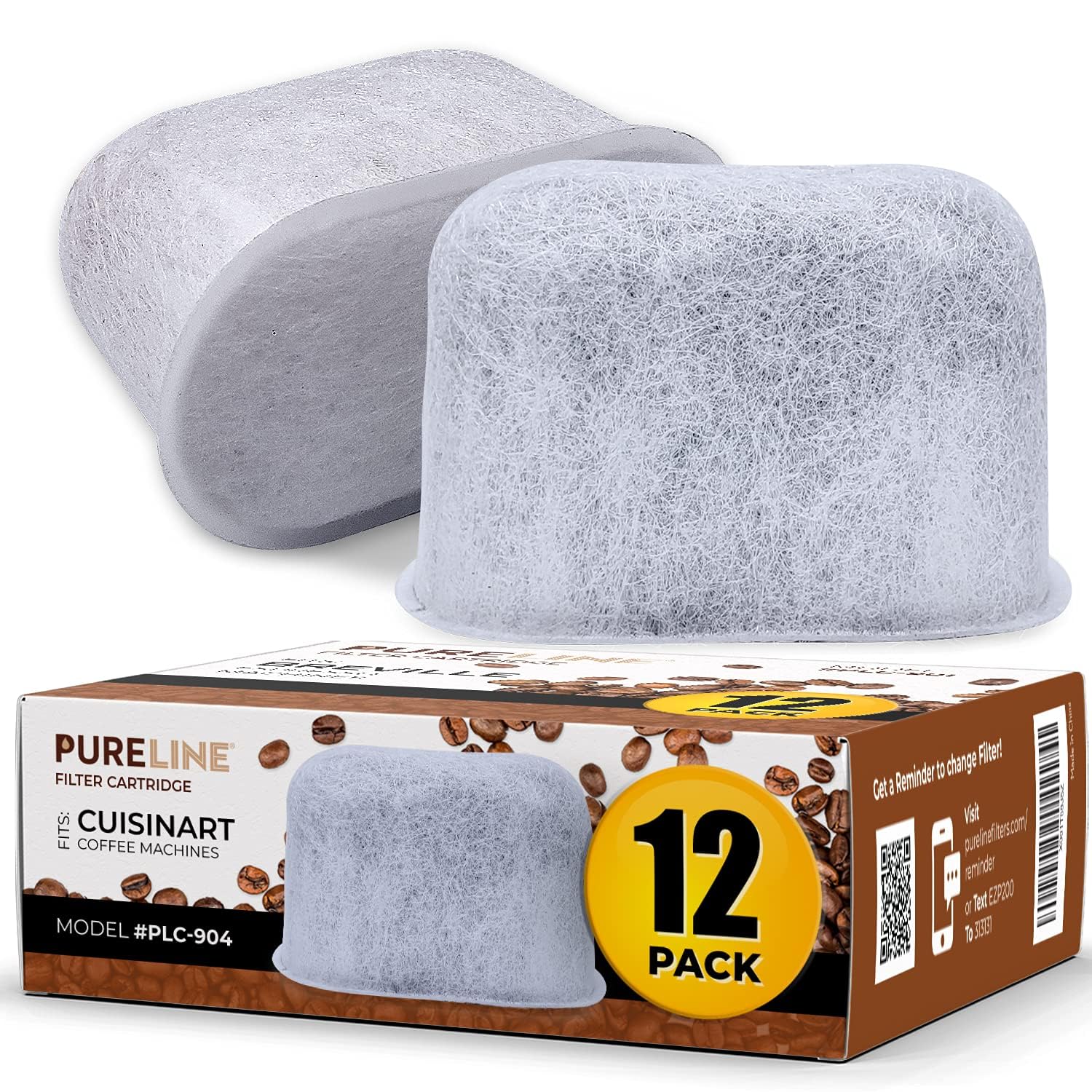 Cuisinart® Coffee Filter Replacement by Pureline, 12 Pack Charcoal Filters | Cui