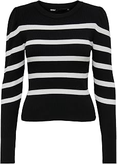 ONLY Onlsally L/S Puff Knt Noos Knitted Sweater for Women
