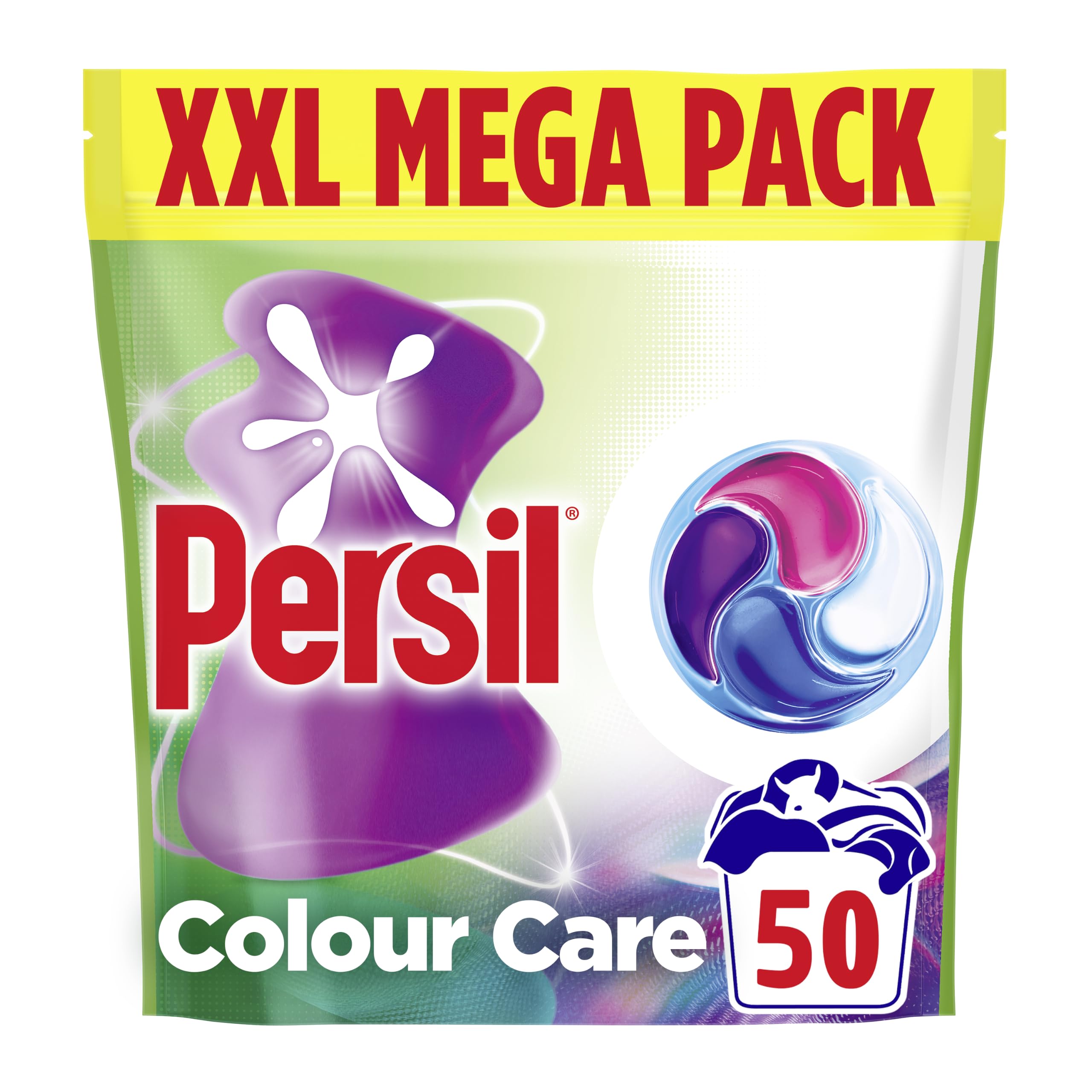 Persil Colour Care 4-in-1 Laundry Capsules 50 Washes | Revives colours & smooths