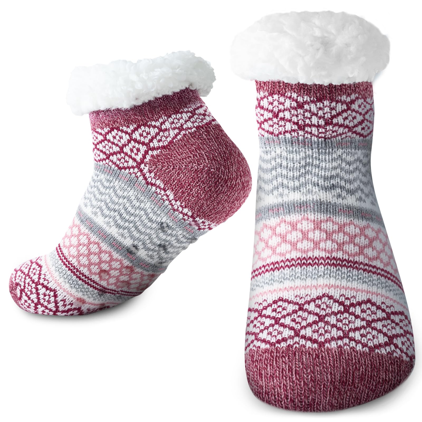 Cirorld Calcetines Mujer Termicos, Calcetines Invierno Antideslizantes Gruesos C