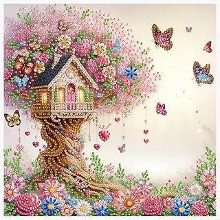 5D Diamond Painting Kits for Adults 5D Special Shape Beginner Crystal Rhinestone Painting for Home Wall Decor,12x12 inch