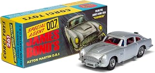 Corgi Diecast Model Cars - RT26101S James Bond Aston Martin DB5 - Iconic 007 Collectible Car Model for Men & Women - Small Die Cast Toy Models for Boys, Gift for Motor Enthusiasts