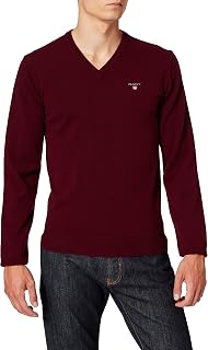 GANT Superfine Lambswool V-Neck Sweater Men's Sweatshirt