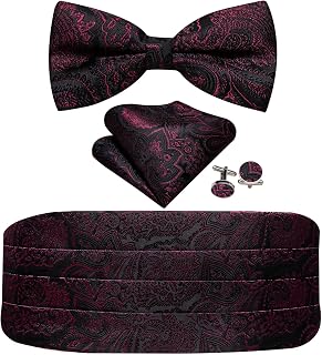 Hi-Tie Striped Necktie + Handkerchief + Cufflinks