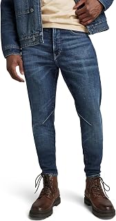G-STAR Raw Men's 3301 Straight Fit Jean in Cyclo Stretch Denim