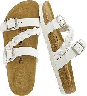 Women's Cushionaire Lizzy Cork footbed sandal with comfort and wide widths available