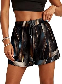Angerella Shorts for Women Summer Casual Elastic Waisted Comfy Lightweight Trendy Lounge Shorts Beach Vacation Clothes