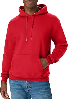 Hanes EcoSmart Hooded Sweatshirt EcoSmart Midweight Fleece Hoodie for Men Men (Pack of 1)