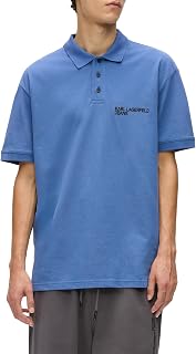 Karl Lagerfeld Jeans Men Regular Pique Polo