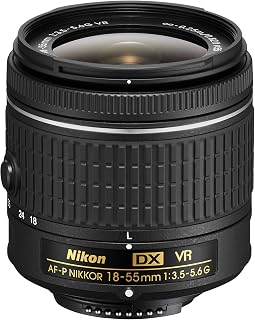 Nikon 18-55mm f/3.5-5.6G VR AF-P DX Zoom-Nikkor Lens - (Renewed)