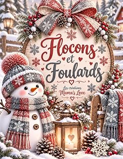 Flocons et foulards: Coloriage grayscale coloring