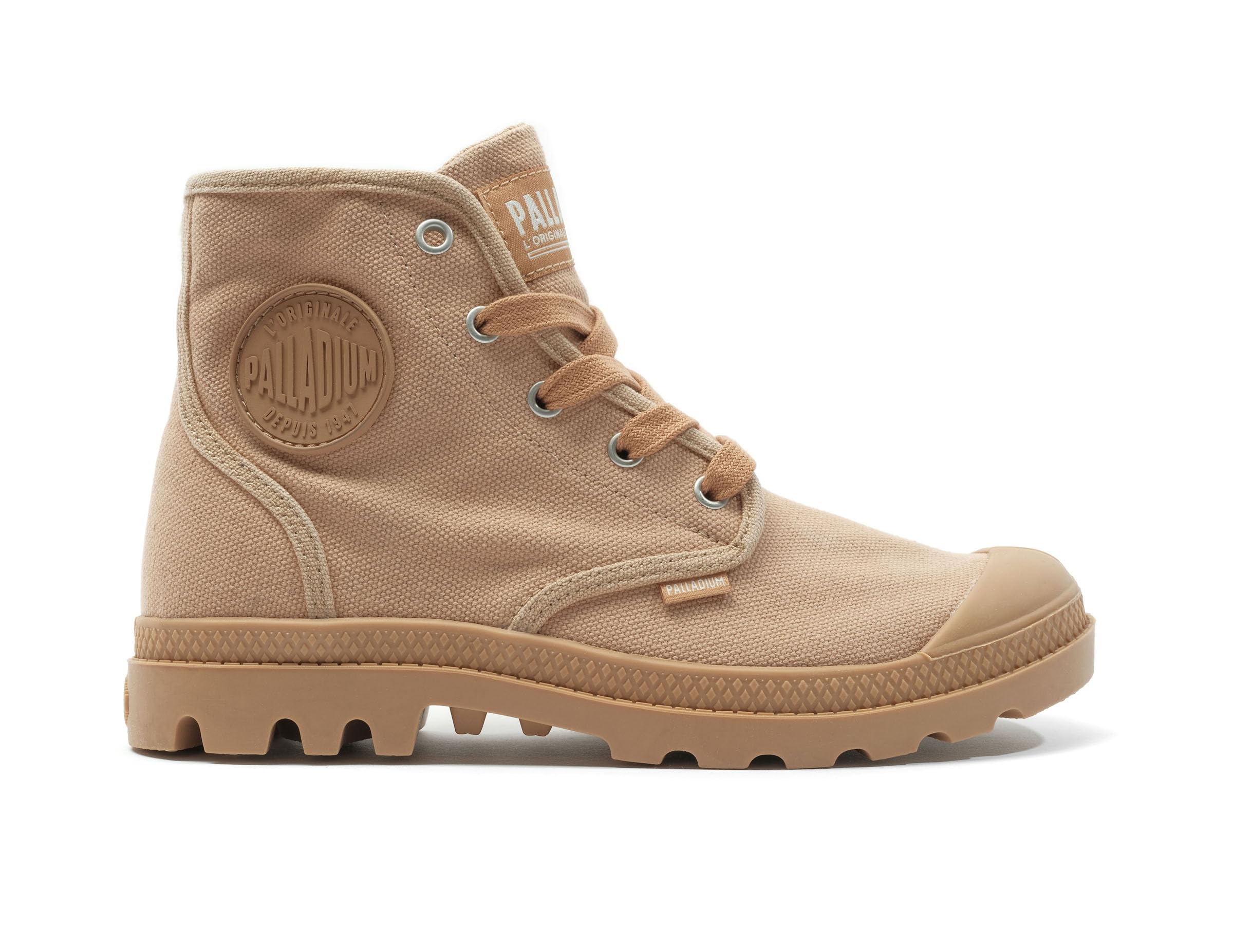 Palladium Pampa Hi Wn's, Women's Boots, Chai Tan, 7.5