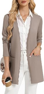 GRACE KARIN Long Cardigan Sweaters for Women Business Casual Fall Outfits