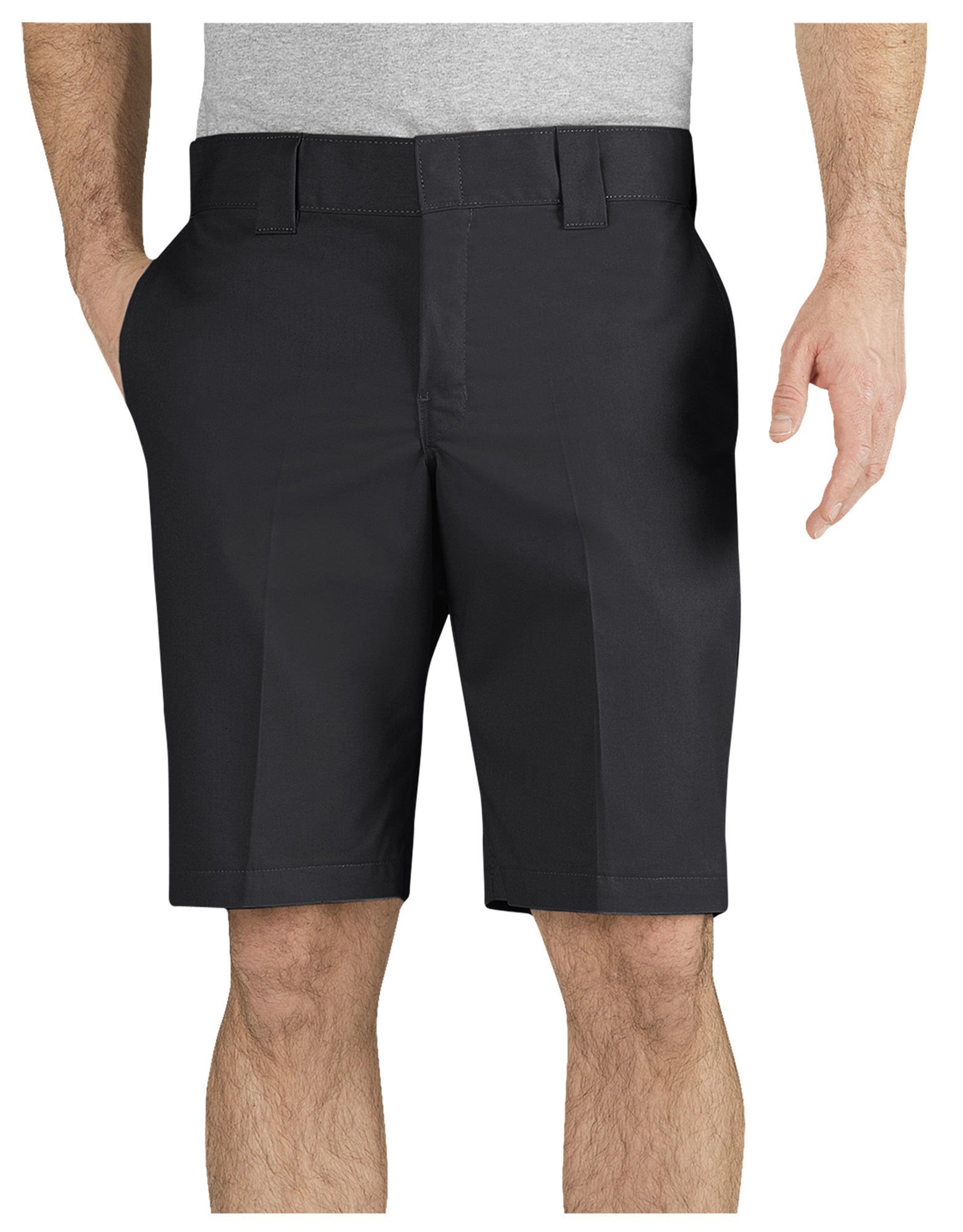 Dickies Men’s 11-Inch Slim Fit Stretch Work Shorts – Lightweight Uniform Shorts 