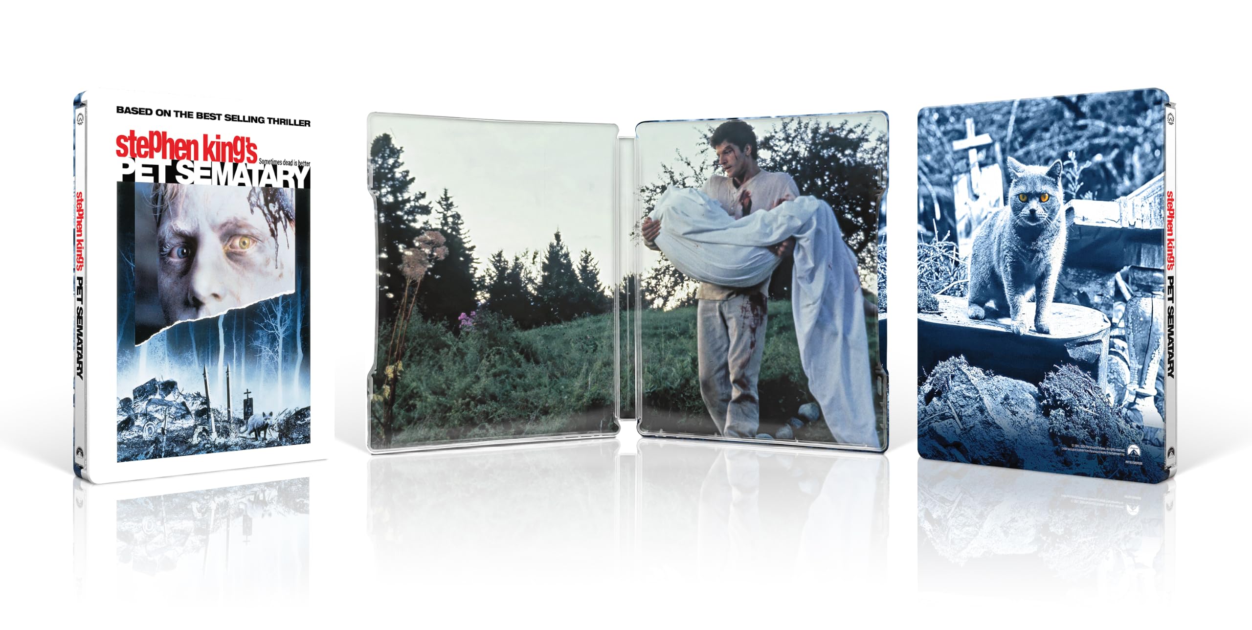 Pet Sematary (1989) (Limited Edition Steelbook) [4K UHD + Blu-Ray + Digital Copy