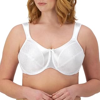 Bali Minimizer Bra with Satin Underwire, Semi-Opaque Women's