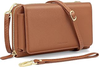RFID Crossbody Wristlet Wallets for Women Wallet Purse