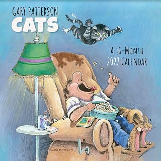2027 Gary Patterson - Cats Wall Calendar
