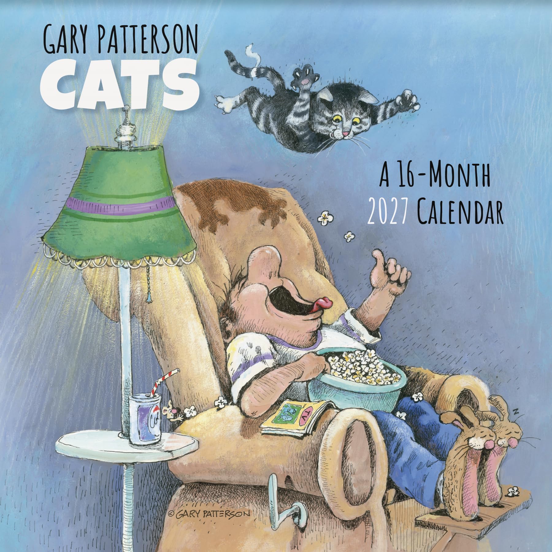 2027 Gary Patterson - Cats Wall Calendar