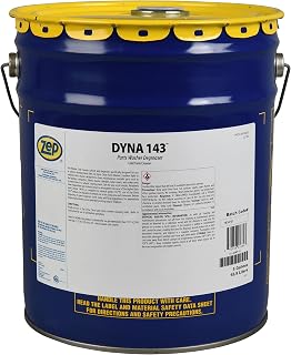 Zep Dyna 143 Parts Washer Solvent - 5 Gallon (1 Bucket) 36635 - Designed for use in Part Washes