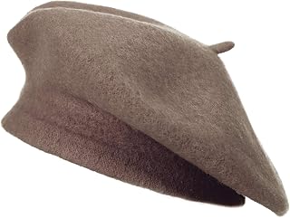 ZLYC French Style Classic Wool Beret Hat for Women