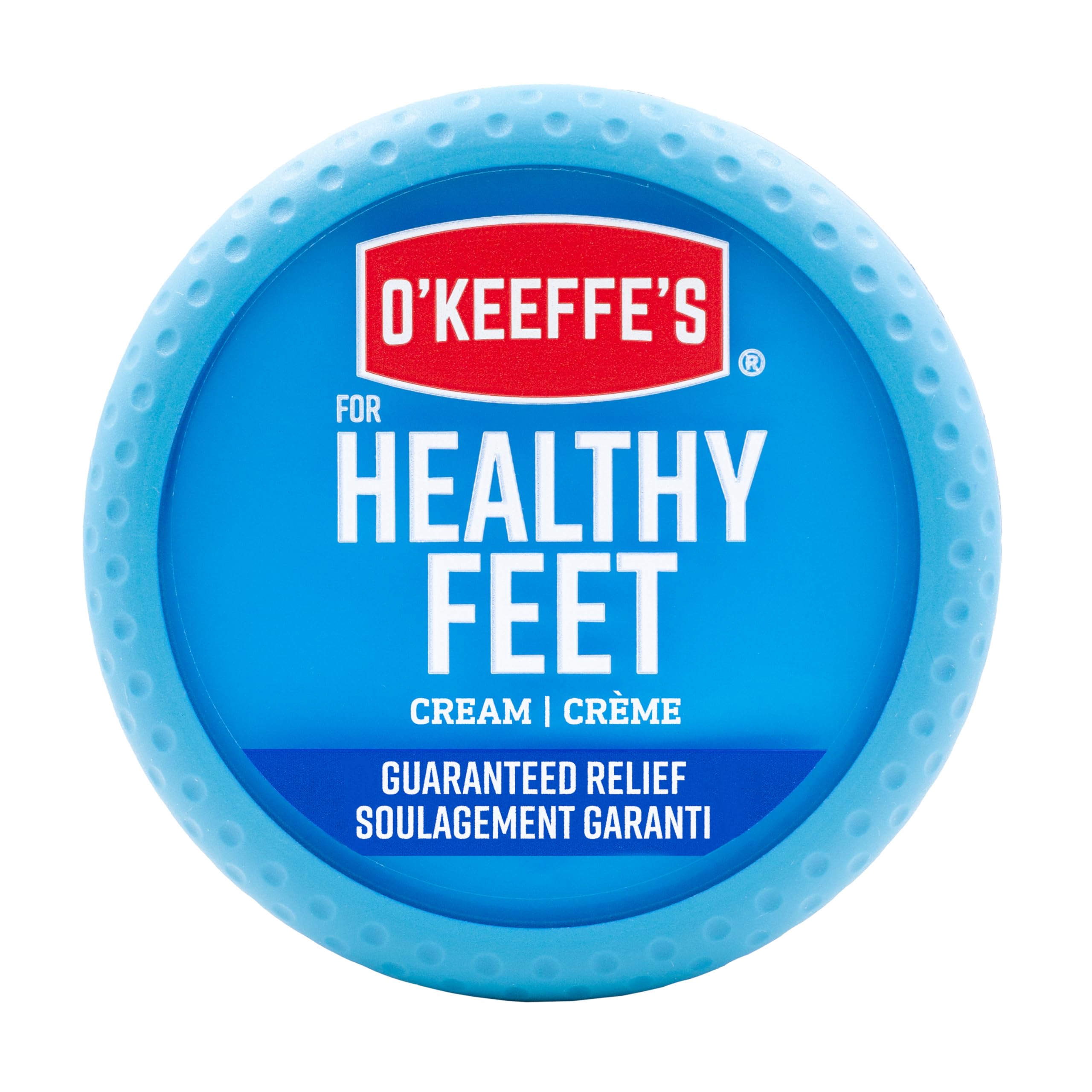 O'Keeffe's Healthy Feet Foot Cream - Dry Cracked Skin Moisturizer 90g Jar | Guar