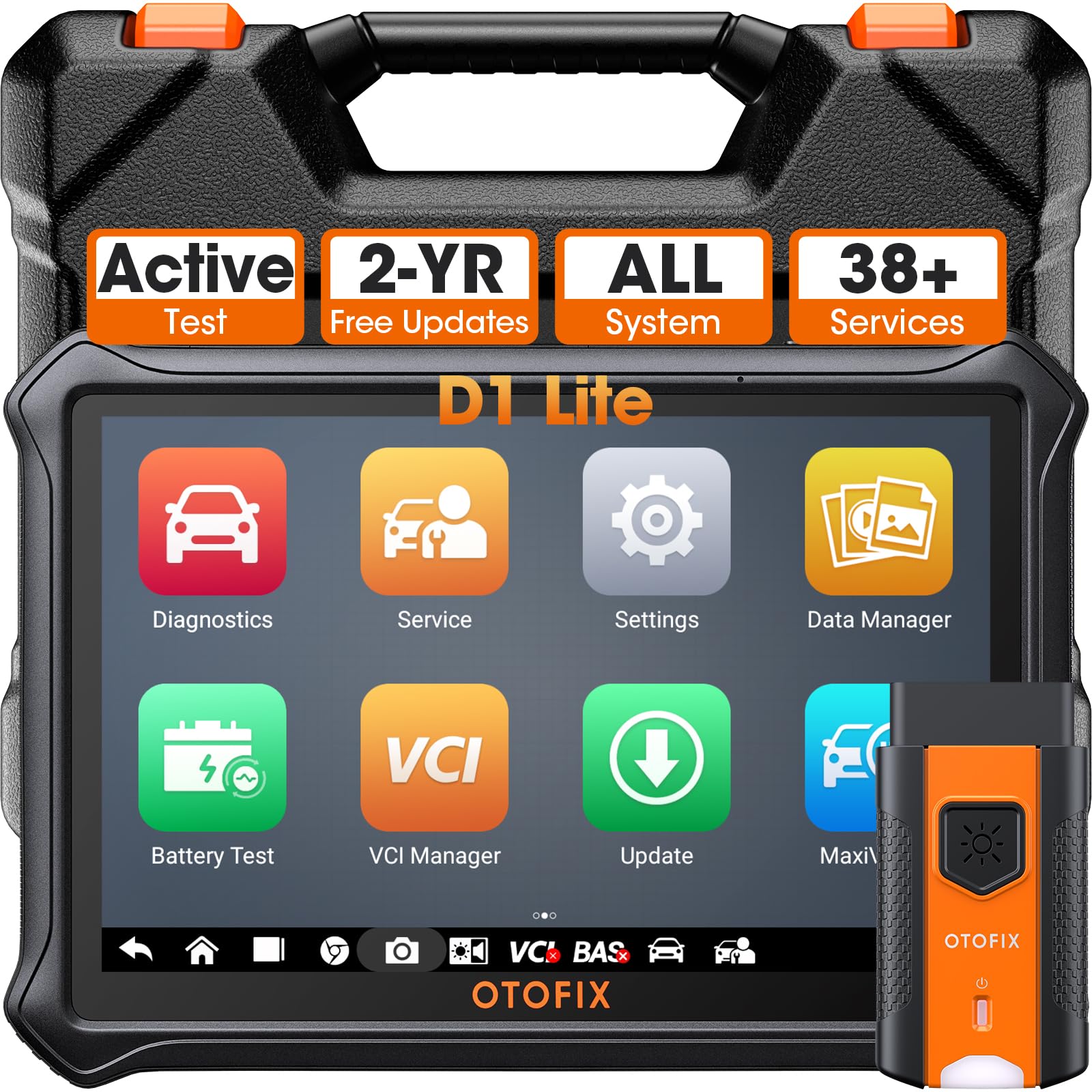 OTOFIX D1 Lite Bidirectional Scan Tool, Bluetooth OBD2 Scanner Diagnostic Tool, 