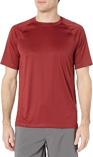 Amazon Essentials UPF 50 Men's Swimming T-Shirt with Short Sleeves and Quick-Drying