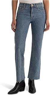 KUT from the Kloth Women's Kelsey High-Rise Fab Ab Ankle Flare-nset Leg Jeans