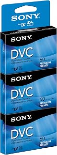 Sony DVM60PRR/3 60-Minute DVC Tape Hang Tab