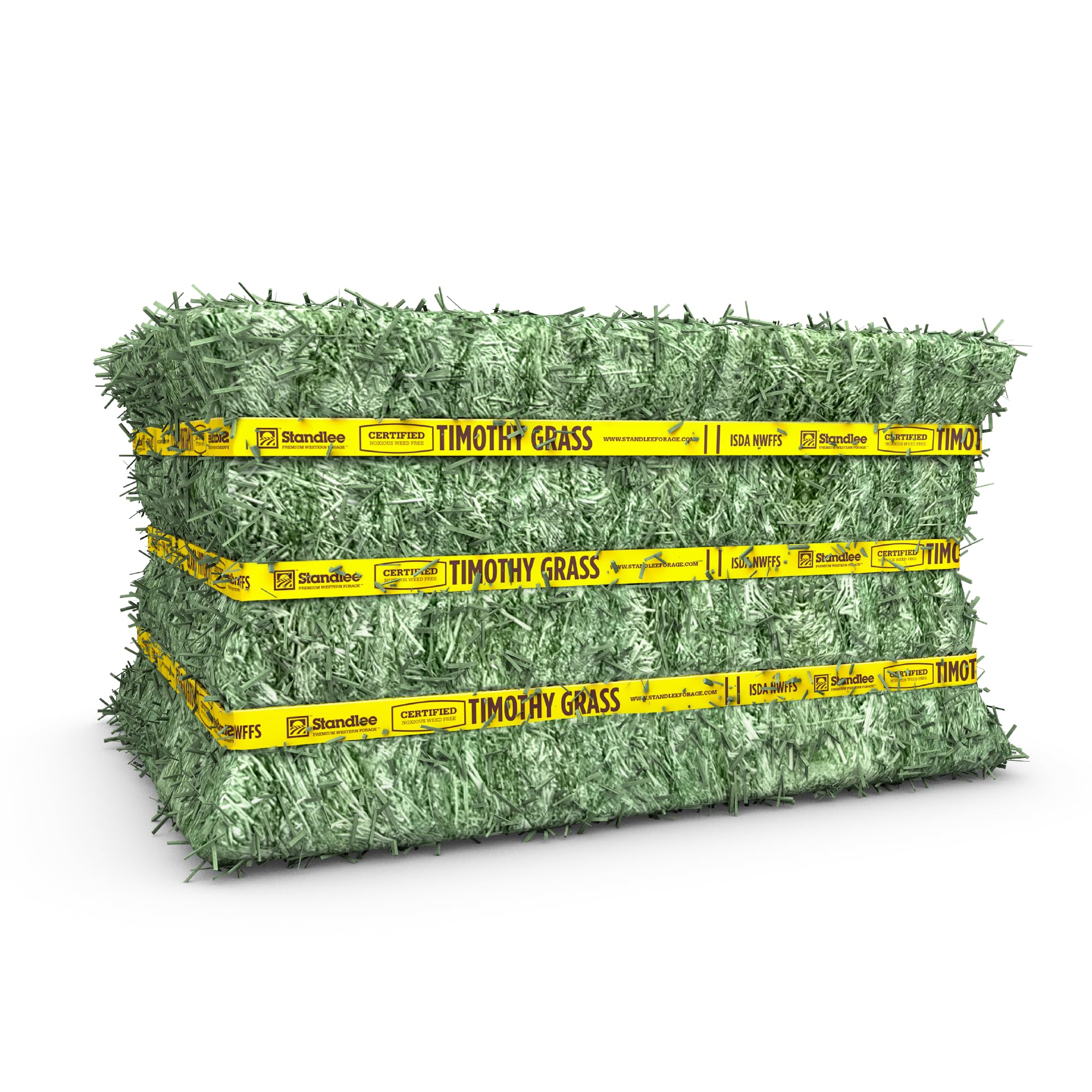 standlee Certified Timothy Grass Compressed Hay Bale, Timothy Hay for Horses and