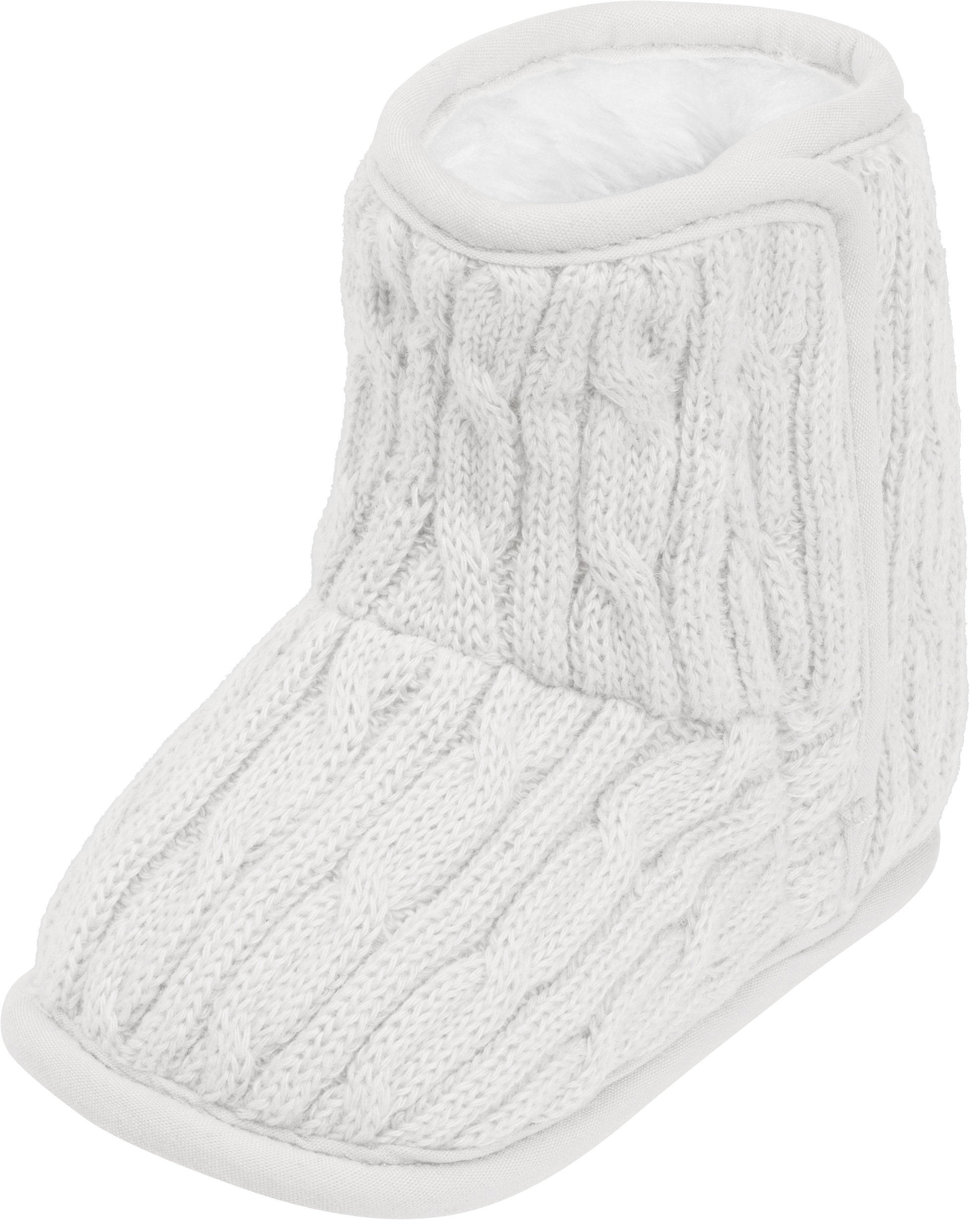 Playshoes Unisex Baby Slippers Knitted Lined Crawling Shoes
