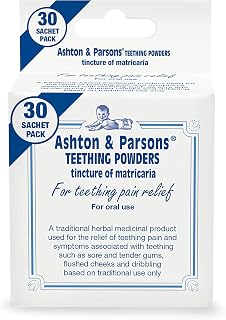 Ashton & Parsons Teething Powders, Pack of 30 | Symptoms relief, Babies from 3 months+, Natural traditional remedy, UK No1 pharmacy teething brand*