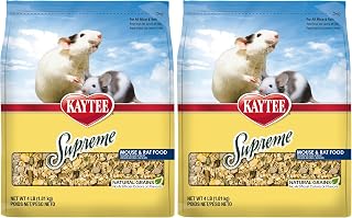 Kaytee Supreme Mouse and Rat Food, 4-lb Bag (Pack of 2)