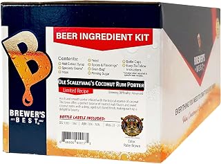 Brewer's Best Ole Scallywag's Coconut Rum Porter Ingredient Kit | Limited Recipe