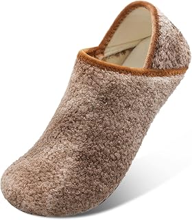 XIHALOOK Slippers for Women Men Cozy House Shoes Slip on Indoor Barefoot