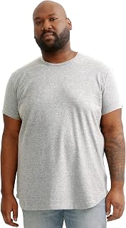 STRONGSIZE Men's Big and Tall Shirts – Stretch T-Shirt for Casual Wear
