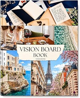 Vision Board Book Magazines with 1000+ Images – Scrapbook Supplies, Crafts for Adults, Clip Board, Junk Journal Supplies, Journaling Supplies, Board Books, Scrapbooking Supplies, Art Kit