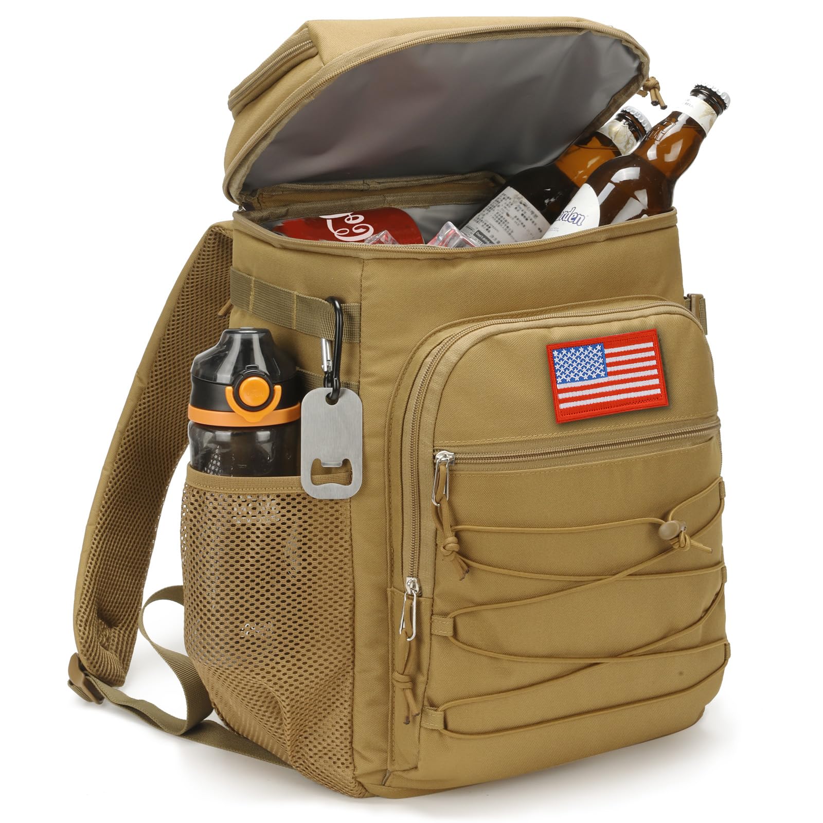 Tactical Cooler Backpack 25L Insulated Leak Proof Heavy Duty Large Waterproof Ba