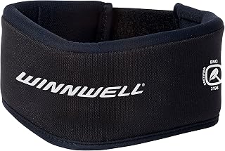 Winnwell Basic Hockey Neck Guard - Ice Hockey Protection Equipment | Gear Made for Senior, Youth, Men, Women - Cut Resistant Collar Protection for Hockey, Ringette, Paintball & Sports