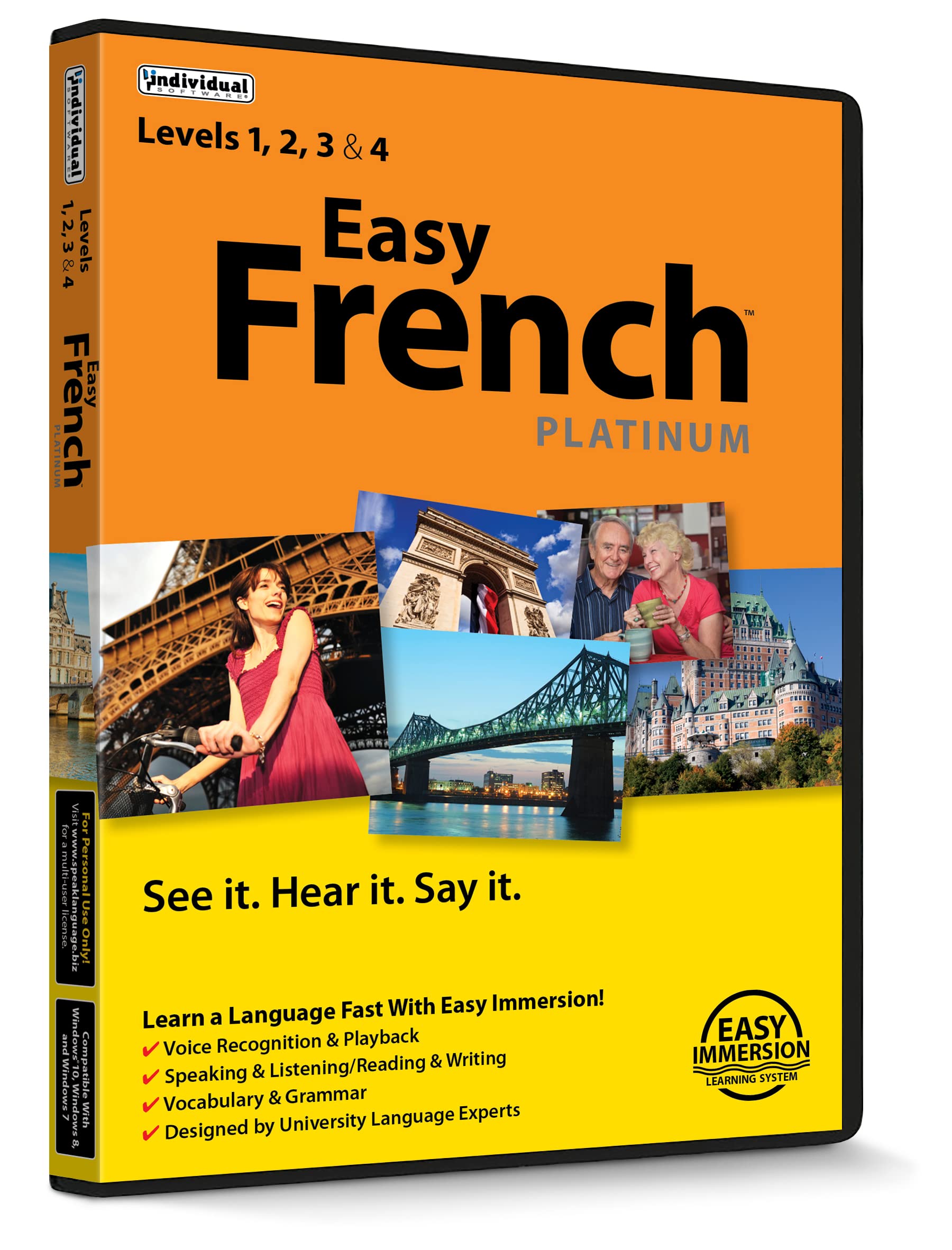 INDIVIDUAL SOFTWARE Easy French Platinum 11