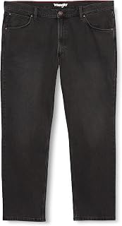 Wrangler - Mens Jeans - Regular Fit - Red Kabel - Darkstone