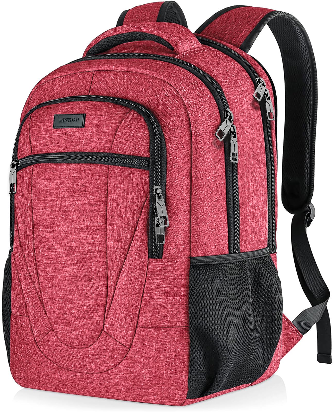 BIKROD Unisex Rose Laptop Backpack, Suitable for College Students, 17-inch Lapto
