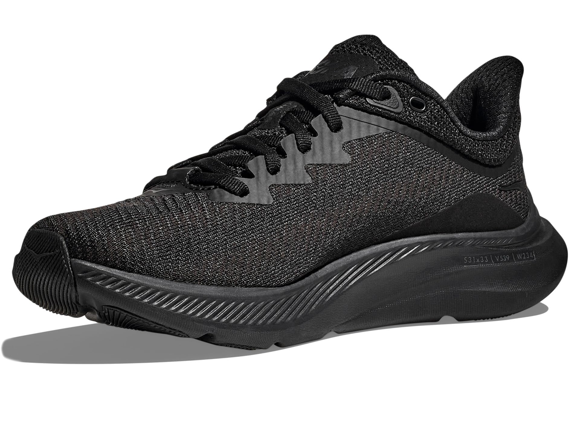 Hoka Mens Solimar, Black/Black, 8