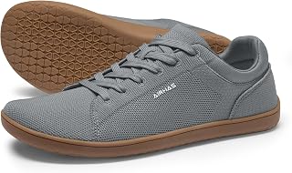 AIRHAS Mens Barefoot Wide Toe Box Shoes Lightweight Walking Shoes Zero Drop Sneakers for Men Minimalist Casual Shoes