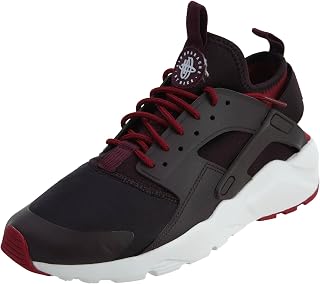 Nike Men's Air Huarache Run Ultra Port Wine/Bordeaux Noble Red Ankle-High Mesh Running Shoe - 9.5M