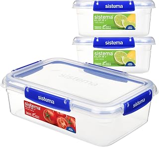 Sistema KLIP IT PLUS Leak-proof Storage Containers, 2 x 1 L & 2.2 L