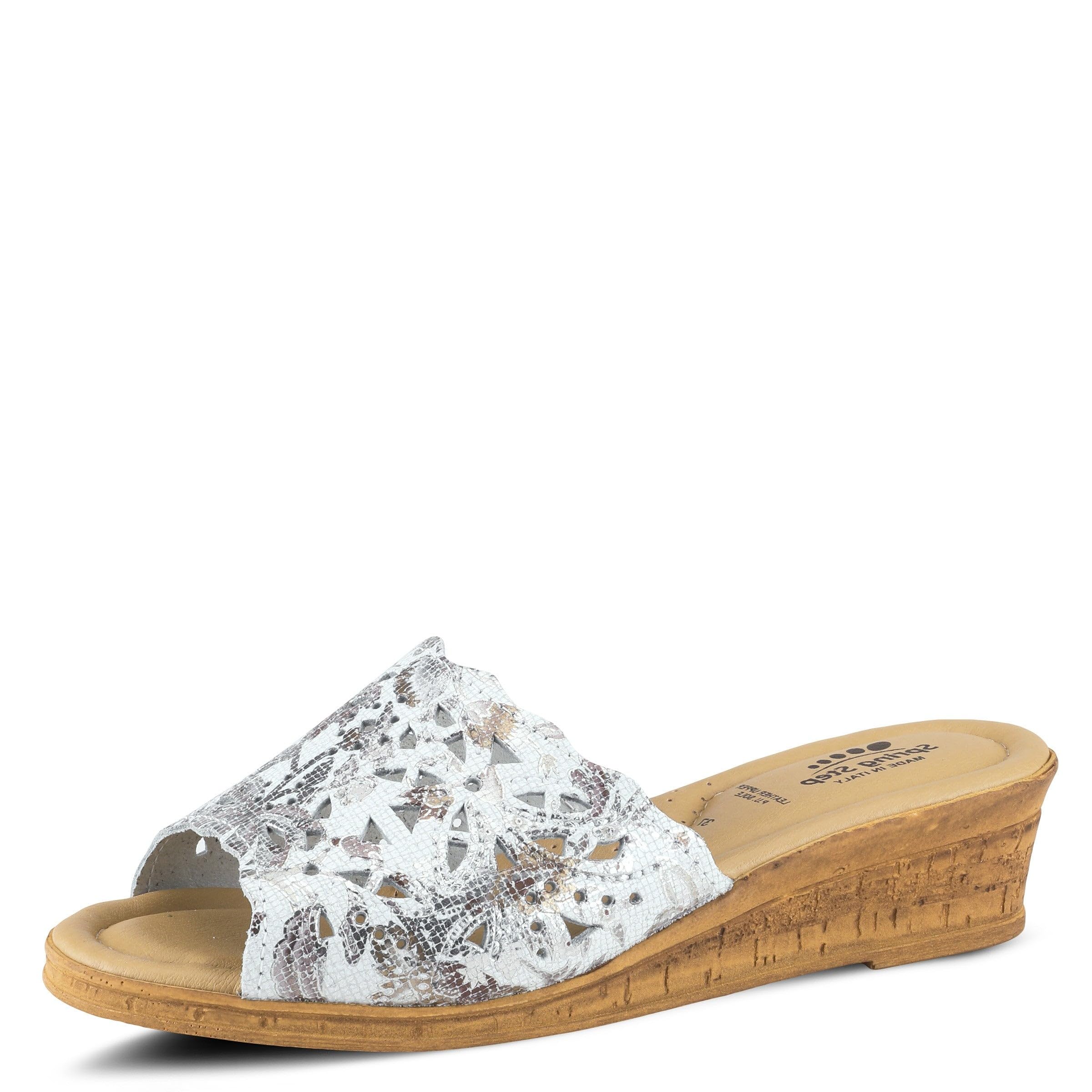 Women's Spring Step ESTELLA Fashion Wedge Slide Sandal